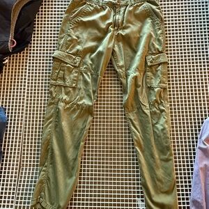 Olive Cargo Pants for Men